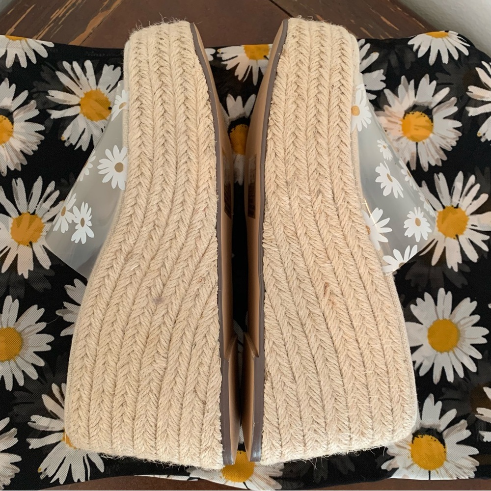 Urban Outfitters Daisy Platform Wedge Espadrille Sandals - Picture 9 of 12